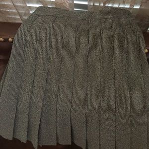 Small pleated skirt